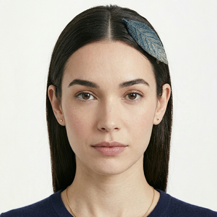 Leaf Shape Glitter Hair Clips (150 Each)